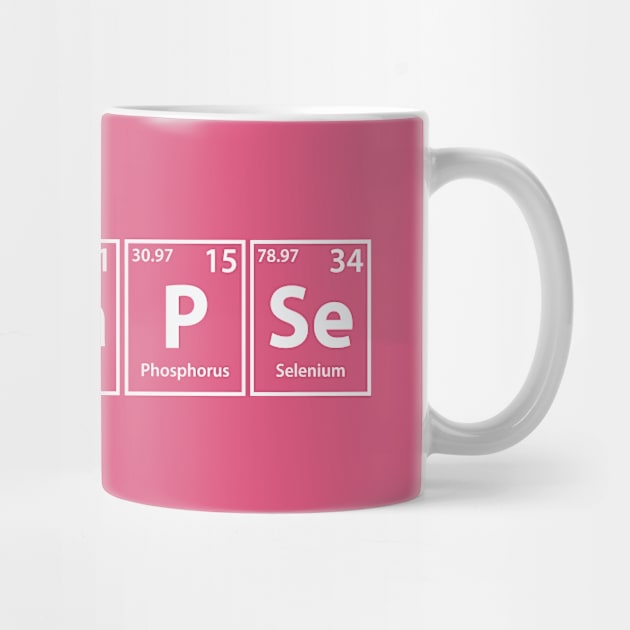 Synapse (S-Y-Na-P-Se) Periodic Elements Spelling by cerebrands